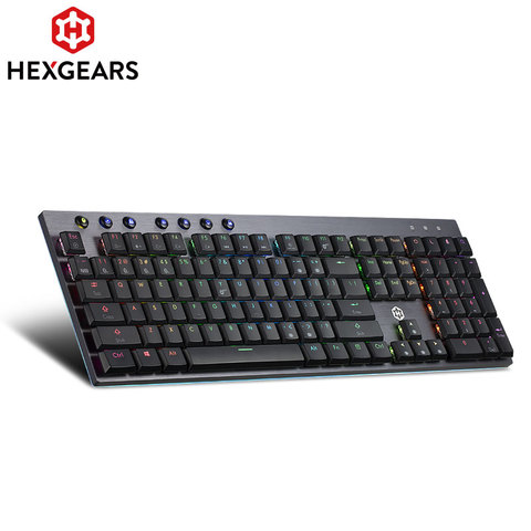 Игровая механическая клавиатура HEXGEARS GK70 с RGB-подсветкой, портативная беспроводная/Проводная клавиатура с Bluetooth и переключателем Kailh shock, до 4 ... ► Фото 1/6