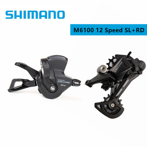 Переключатель передач SHIMANO SLX M7100 M7100 задний переключатель передач M6100 12 s групсет для горного велосипеда 1x12 скоростей с оригинальной коробкой ► Фото 1/5