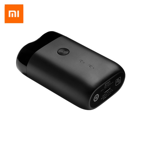 Xiaomi Mijia электробритва 2 плавающая головка Mi портативная Водонепроницаемая бритва для бритвы USB перезаряжаемая с сумкой для хранения светоди... ► Фото 1/6