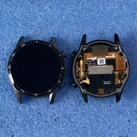 Сменный сенсорный ЖК-экран, для Huawei Watch GT 2 GT2, 1,39 дюйма, с рамкой и дигитайзером сенсорной панели, 46 мм ► Фото 1/6