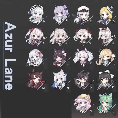 Аниме Azur Line Prinz Eugen милый акриловый брелок для девочек фигурка брелка для ключей 6 см ► Фото 1/6