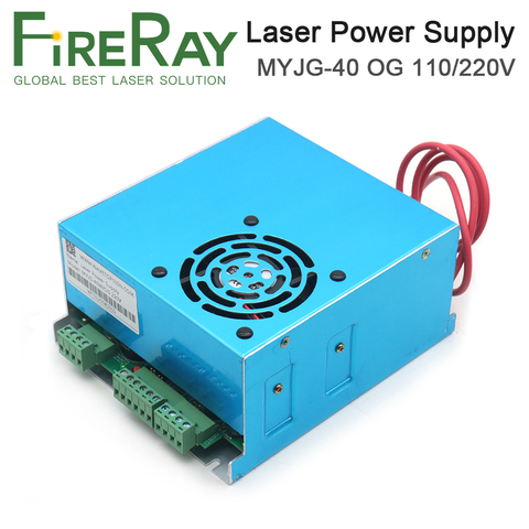 FireRay 40 Вт ОГ Co2 лазерный Питание MYJG 40W 110V/220V для лазерной трубки гравировальная и режущая машина ► Фото 1/6