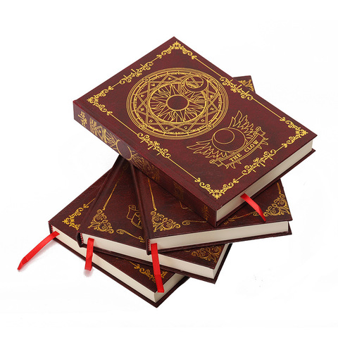 21 см аниме Cardcaptor Sakura Clow косплей реквизит KINOMOTO SAKURA Card captor magic notebook, игрушки в подарок ► Фото 1/6