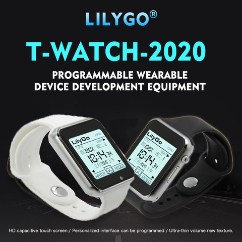 LILYGO TTGO T-Watch-2022 ESP32 основной чип 1,54 дюймовый сенсорный дисплей программируемый носимое экологическое взаимодействие ► Фото 1/6