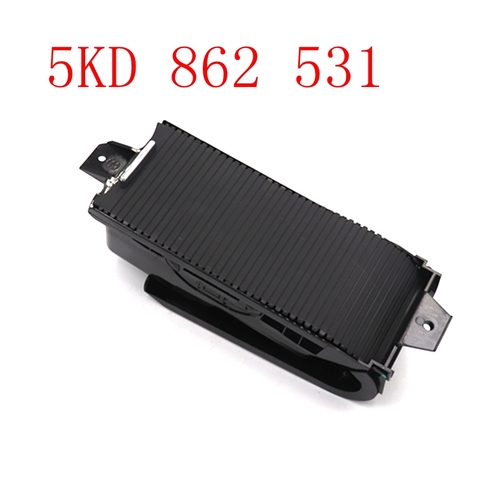 Для центральной консоли, черный держатель для чашки, резиновый 5KD 862 531 для Golf MK5 MK6 Scirocco ► Фото 1/5