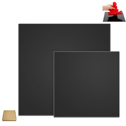 Платформа для 3D-принтера MEGA Ultrabase Heatbed Square Build Surface 410 310 235 210 200 180 150 мм черная решетчатая стеклянная плита Hotbed ► Фото 1/6