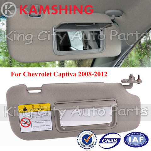 Чехол CAPQX для Chevrolet Captiva 2008 2009 2010 2011 2012 Opel Antara 2006-2011, Внутренний солнцезащитный козырек, солнцезащитный козырек, зажим-крючок ► Фото 1/6