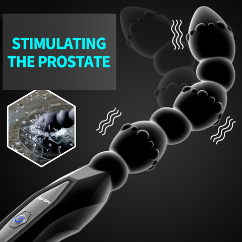 Мой массажер простаты 9 цветов Анальный Вибратор Анальная пробка эротический USB Зарядка гибкий товар для мужчин женщин мужчин ► Фото 1/5