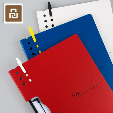Xiaomi Fizz горизонтальная папка формата А4, матовая текстура, Портативная подставка для ручек, плотный офисный портфель для встреч, школы и офиса ► Фото 1/6