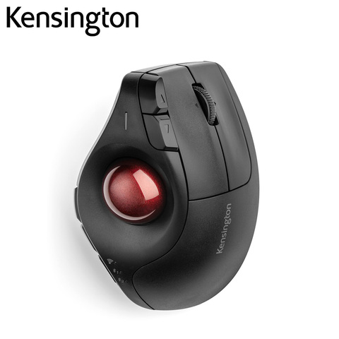 Kensington Original Pro Fit Ergo Вертикальная Беспроводная трекбол мышь 2,4 ГГц/Bluetooth * 2 настраиваемые кнопки K75370/K75326 ► Фото 1/6