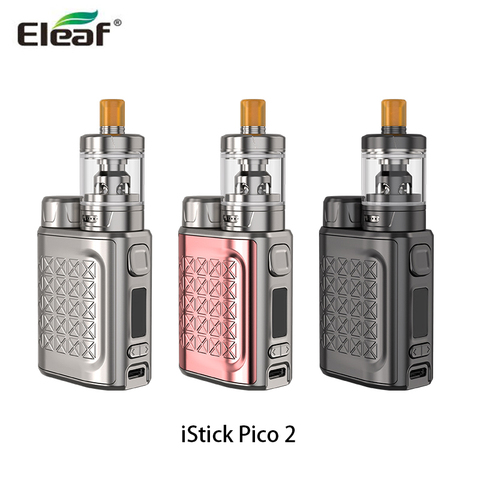 Оригинальный набор Eleaf iStick Pico 2 с баком GZeno S 4 мл iStick Pico 2 мод 75 Вт макс подходит для высокой скорости 18650 электронная сигарета вейп ► Фото 1/1