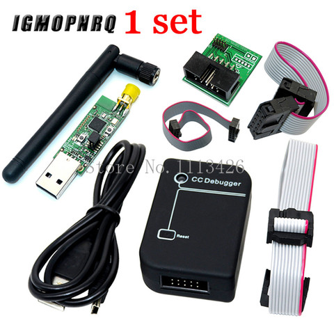 Эмулятор Zigbee CC2531, USB программист CC2540 CC2531 с антенной, модульный разъем Bluetooth, кабель-загрузчик ► Фото 1/5