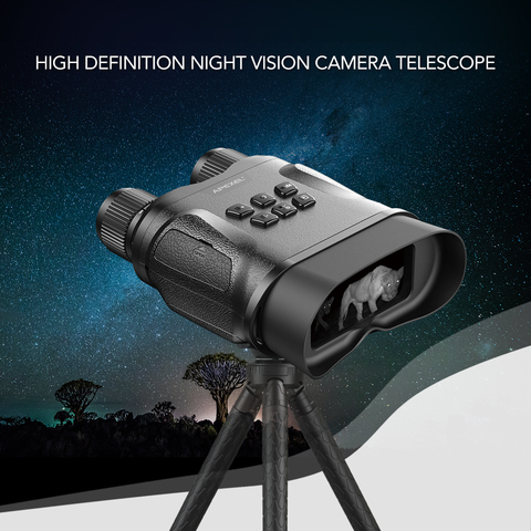 Цифровой телескоп ночного видения APEXEL 4X 1080P, бинокулярный зум, HD водонепроницаемый телескоп, оптический объектив для охоты ► Фото 1/6