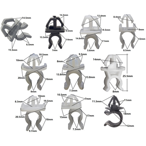 Крепеж для автомобиля, фиксатор капота, опора для штанги, нейлоновый пластиковый фиксатор для Toyota Nissan Benz Hyundai Honda ► Фото 1/6