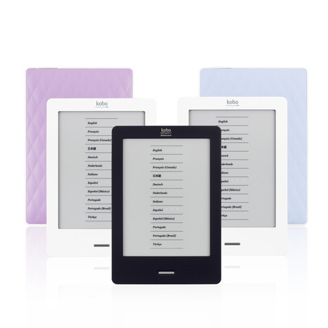 Электронные книги Kobo сенсорная e-ink 6 дюймов 800x600 спереди-светильник Wi-Fi книги читалка ► Фото 1/4