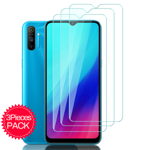 3 шт. Защитное стекло для OPPO Realme C3 C11 C12 C15 C17 Защитные пленки для экрана на Realmi C 3 11 12 15 17 RealmeC3 RealmeC15 стекло es ► Фото 1/6