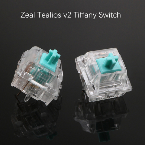 Оригинальный Zeal Tealios V2 переключатель 67g линейные переключатели для механической клавиатуры на заказ 5 контактов слайд переключатель ► Фото 1/6