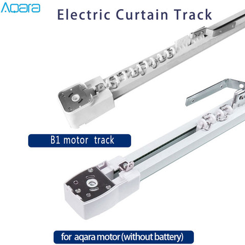 Умная электрическая дорожка для штор, настраиваемая сверхтихая дорожка для мотора aqara KT82,DT82, мотор для штор, Бесплатная доставка на русский ► Фото 1/6