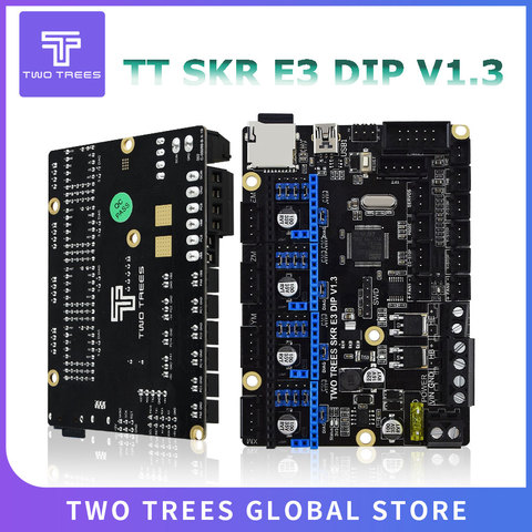 Плата управления Twotrees SKR E3 DIP V1.3 32 бит + TMC2208 TMC2130 TMC5160, детали для 3D-принтера Ender 3/5 Pro VS SKR V1.3 mini E3 ► Фото 1/5