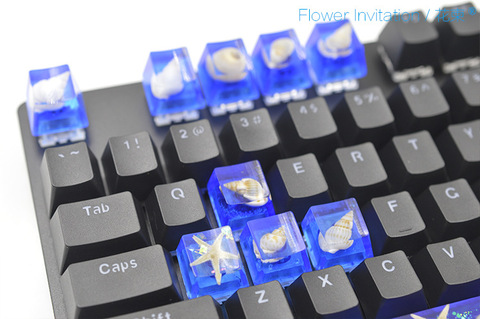 Форма Keycap ручная механическая клавиатура Keycap эпоксидная форма кристаллическая эпоксидная смола плесень ► Фото 1/6