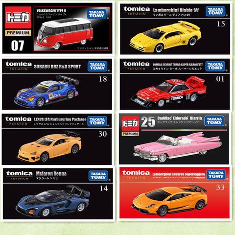 Takara Tomy Tomica Premium Mini Metal Diecast Автомобили-модельная игрушка Cars коллекционный подарок TP01 TP30 TP33 TP14 TP15 TP18 TP25 ► Фото 1/6