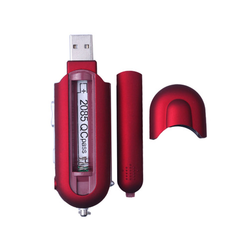 Портативный USB MP3 музыкальный плеер с ЖК-дисплеем, поддержка флеш-памяти 32 Гб, TF-карта, FM-радио с микрофоном, мини mp3-плеер ► Фото 1/5