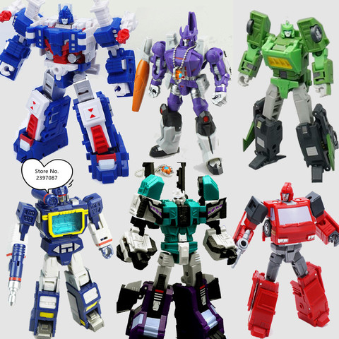 Игрушки-трансформеры Cyclonus predaking WaveSound скорая помощь Sixshot Bruticus игрушки для фанатов MFT MF3 Shockwave MFT MF0 megoбрюn Фигурки игрушки ► Фото 1/6