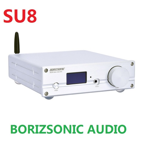 Новинка 2022 BORIZSONIC SU8 AK4493EQ цифровой аудио декодер DAC Bluetooth@5.0 поддержка DSD256 DAC XMOS XU208 усилитель звука для наушников ► Фото 1/5