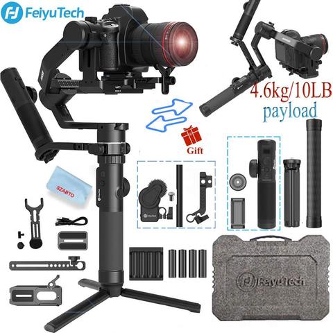 FeiyuTech AK4500 3-осевой Ручной Стабилизатор камеры для Sony/Canon/Panasonic/Nikon, полезная нагрузка 10.14lb ► Фото 1/6