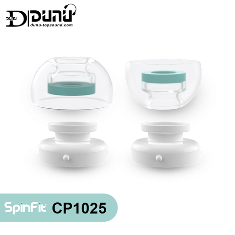Силиконовые наушники DUNU Spinfit CP1025 для карт Airpods Pro 1 (в комплекте 4 наконечника 2 адаптера) S/M/ML/L ► Фото 1/6