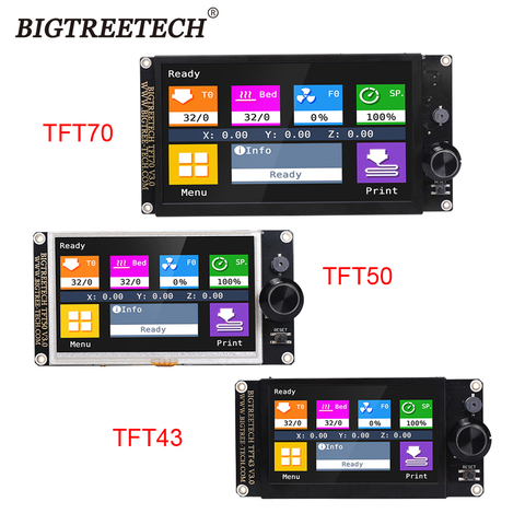 BIGTREETECH TFT43 TFT50 TFT70 V3.0 сенсорный экран 12864LCD WiFi беспроводной 3D принтер запчасти для SKR V1.4 Turbo MINI E3 Ender3 ► Фото 1/6