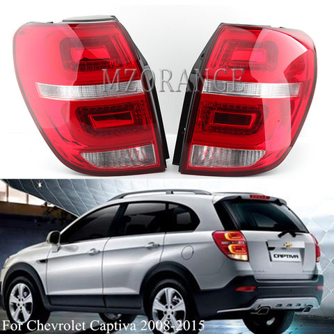 MZORANGE 1 пара хвост светильник задний фонарь для Chevrolet Captiva 2008-2015 хвост светильник s задний бампер светильник стайлинга автомобилей ► Фото 1/6