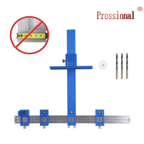 Съемные отверстия, локатор, направляющая втулка для инструмента для сверления ящика, фурнитура для шкафа, дюбель для сверления дерева, лине... ► Фото 1/6