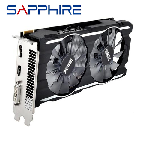 SAPPHIRE R7360 2G видеокарта R7 360 2 Гб видеокарты GDDR5 128bit для AMD R7 Series Radeon R7 360 R7360 2 Гб HDMI DVI б/у ► Фото 1/3