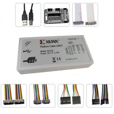 Xilinx Платформа Кабель USB скачать кабель Jtag программист для FPGA CPLD Новая обновленная версия DLC10 ► Фото 1/2