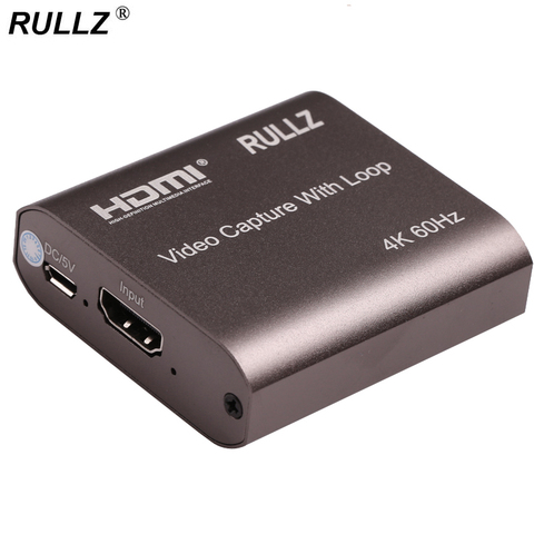 Видеорегистратор с выходом HDMI на USB 2,0 3,0, 4K, 60 Гц, 1080P, 60 кадров/с ► Фото 1/6