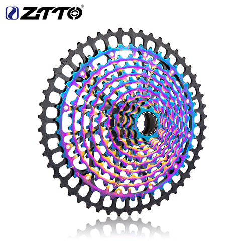 ZTTO Ultimate pro MTB 11 скоростей 9-50T кассета ulxd кассета Rainbow 372g стальная прочная Сверхлегкая кассета 11 s 9-50 k7 9 до 50 ► Фото 1/6