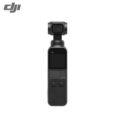 Ручной Стабилизатор DJI OSMO Pocket, 3-осевой стабилизатор, 4K, 60FBS, 12 МП, 140-мин., срок службы батареи мини-камеры ► Фото 1/6