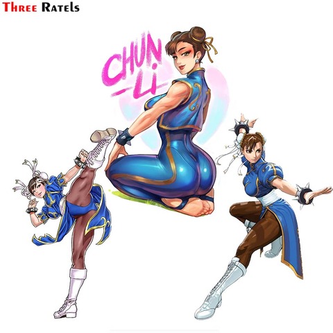 Три Ratels F23 Chun Li fighter автомобильные аксессуары авто покрытие декоративная наклейка против царапин пленка компьютерная наклейка на мотоцикл ► Фото 1/4