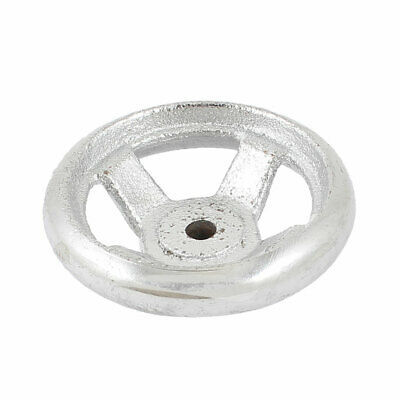 Круглое металлическое ручное колесо серебристого цвета для фрезерного станка 69 мм x 29 мм ► Фото 1/2