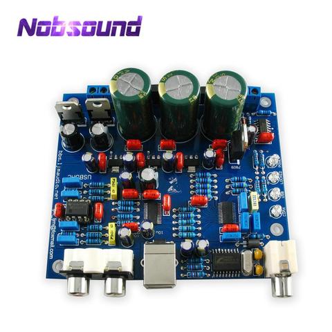 Nobsound CS8416 + CS4398 Коаксиальная USB ЦАП Плата SPDIF декодирующий модуль 32K -192K/24 бит Комплект «сделай сам»/готовая плата ► Фото 1/6