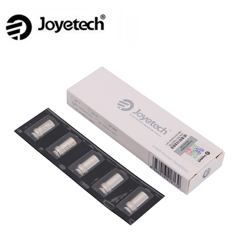 5 шт./лот Оригинал Joyetech Cubis Катушки BF SS316 0.5ohm 0.6ohm 1.0ohm Клэптон 1.5ohm Замена Катушки Голову для Cubis Распылителя ss316 ► Фото 1/6