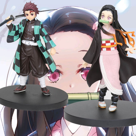 Фигурка KIMETSU NO YAIBA Tanjirou Nezuko DXF, фигурка 16 см, фигурка Kamado Tanjirou из ПВХ, Игрушечная модель-кукла-убийца демонов Kimetsu ► Фото 1/6