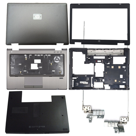 Чехол для ноутбука HP ProBook 6460B 6465B 6470B 6475B, задняя крышка ЖК-дисплея, передняя панель, петли, подставка для рук, нижний чехол, крышка нижней двери ► Фото 1/6