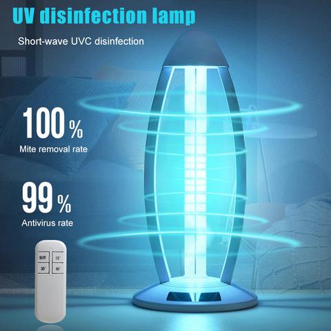 Ультрафиолетовая лампа J2Y, кварцевый светильник с дистанционным управлением, для дома, автомобиля, гостиной, спальни ► Фото 1/6