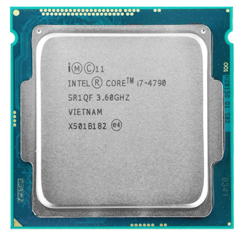 Процессор Intel core i7-4790 I7 4790 LGA 1150 I7 3,6 ГГц четырехъядерный 8 Мб ОЗУ DDR3-1600 HD4600 ► Фото 1/2