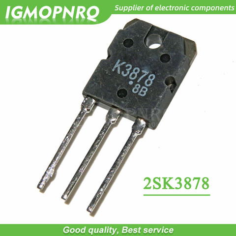10 шт., новый оригинальный транзистор MOSFET K3878 2SK3878, 9A, 900 в, N-канальный транзистор ► Фото 1/1
