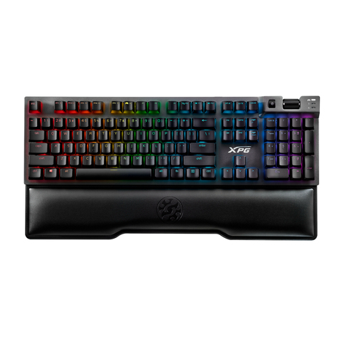 Механическая клавиатура Adata XPG вызова, 87 клавиш, 80% TKL, RGB-световой эффект, RGB-переключатель, синяя, красная ► Фото 1/6