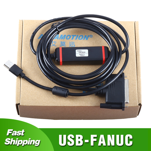 USB-FANUC для Fanuc RS232 Связь USB кабель для передачи данных преобразования DB25 Pin типа «папа» ЧПУ Fanuc RS232 серийный кабель загрузки ► Фото 1/3