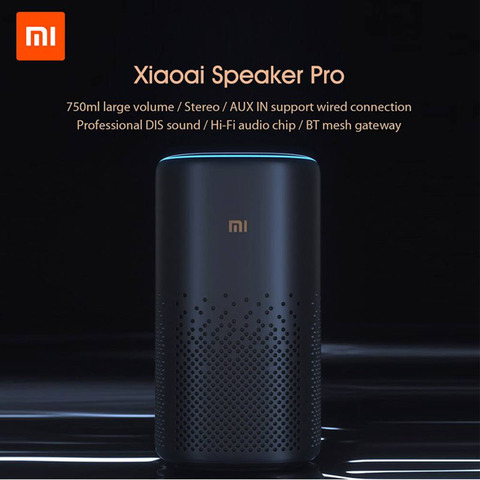 Xiaomi Mi Универсальный умный пульт дистанционного управления Xiaoai Pro динамик AI Bluetooth HiFi аудио вход в сетку универсальный пульт дистанционного управления ► Фото 1/1